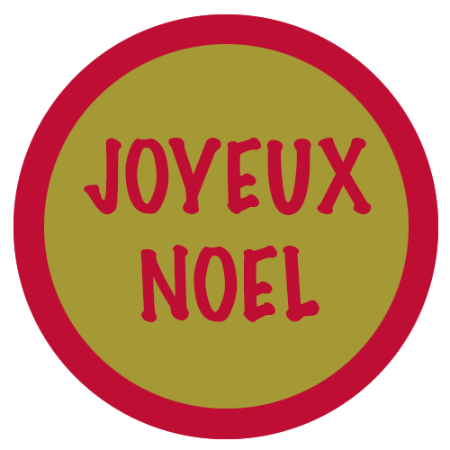 JOYEUX NOEL ROUGE OR